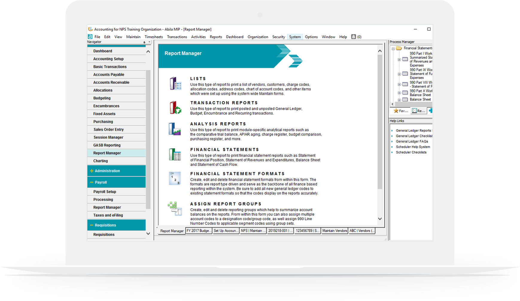 MIP Modules & Features | MIP Fund Accounting Software